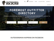 Tablet Screenshot of outdoorsman.com